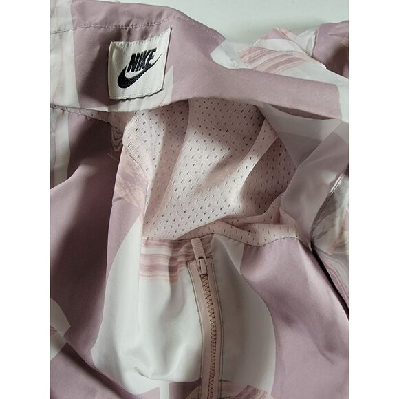 Nike Lilac Marble Women's Windbreaker Hoodie - Medium - Picture 7 of 9